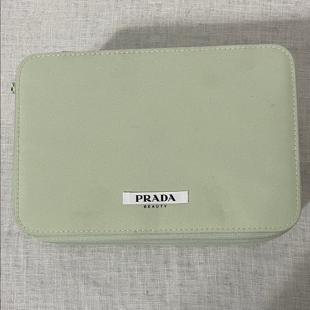 Prada Beauty Light Green vanity case set of 2